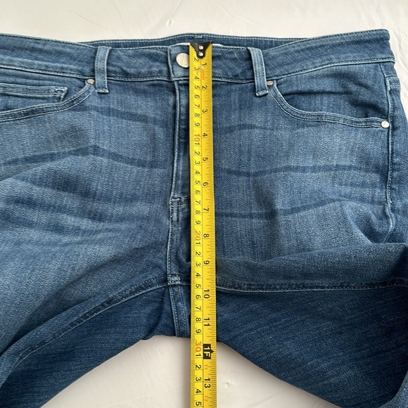 1 Denim Curvy Skinny Fit in Grove medium wash denim blue jeans - Picture 9 of 15